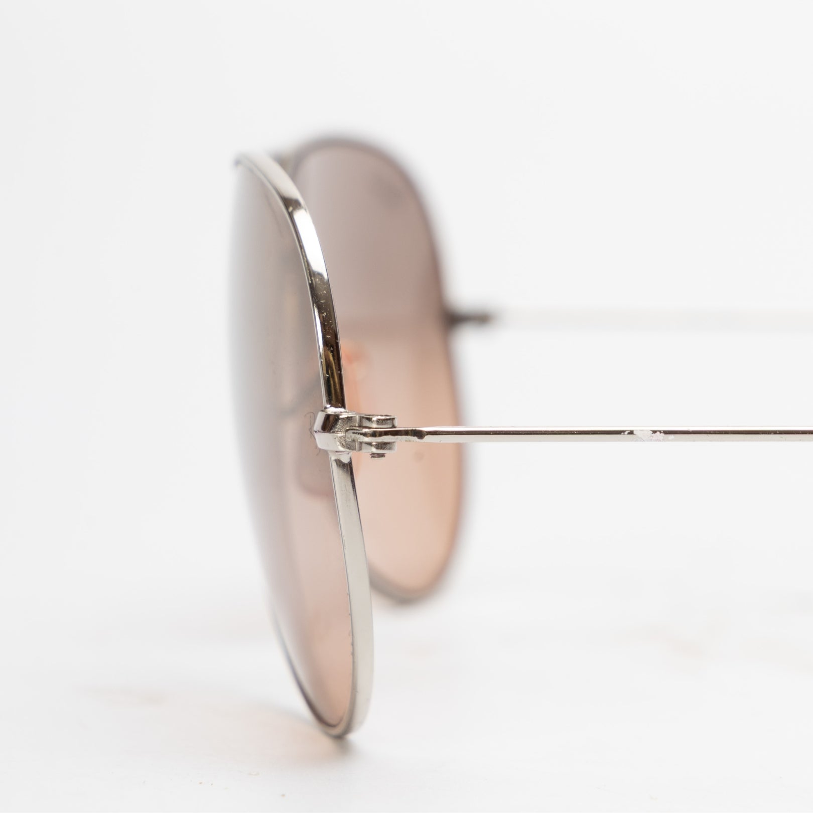 Ray Ban Brown Gradient Aviator Sunglasses