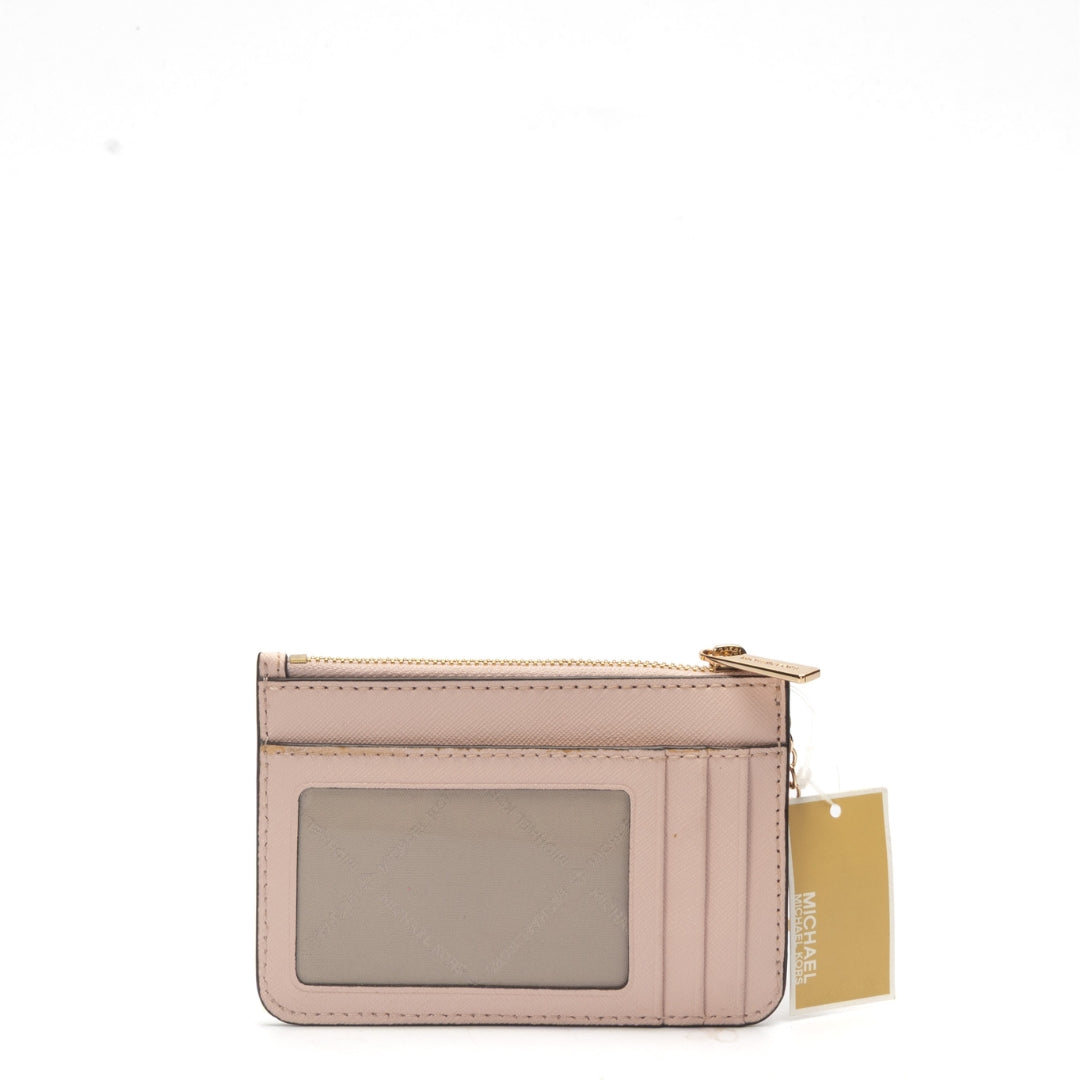 Michael Kors Pink Small Jet Set Leather Wallet