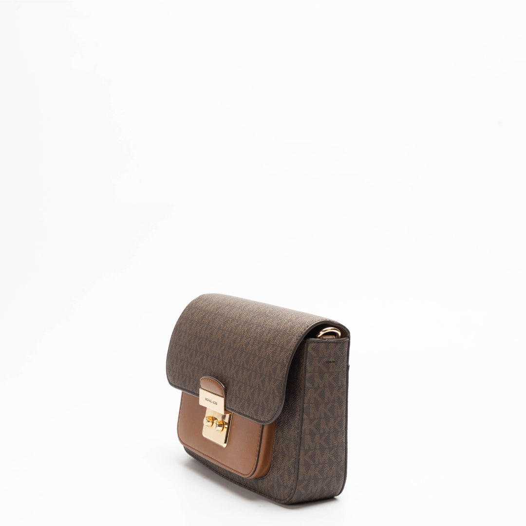 Michael Kors Sloan Editor Signature Logo Messenger Bag