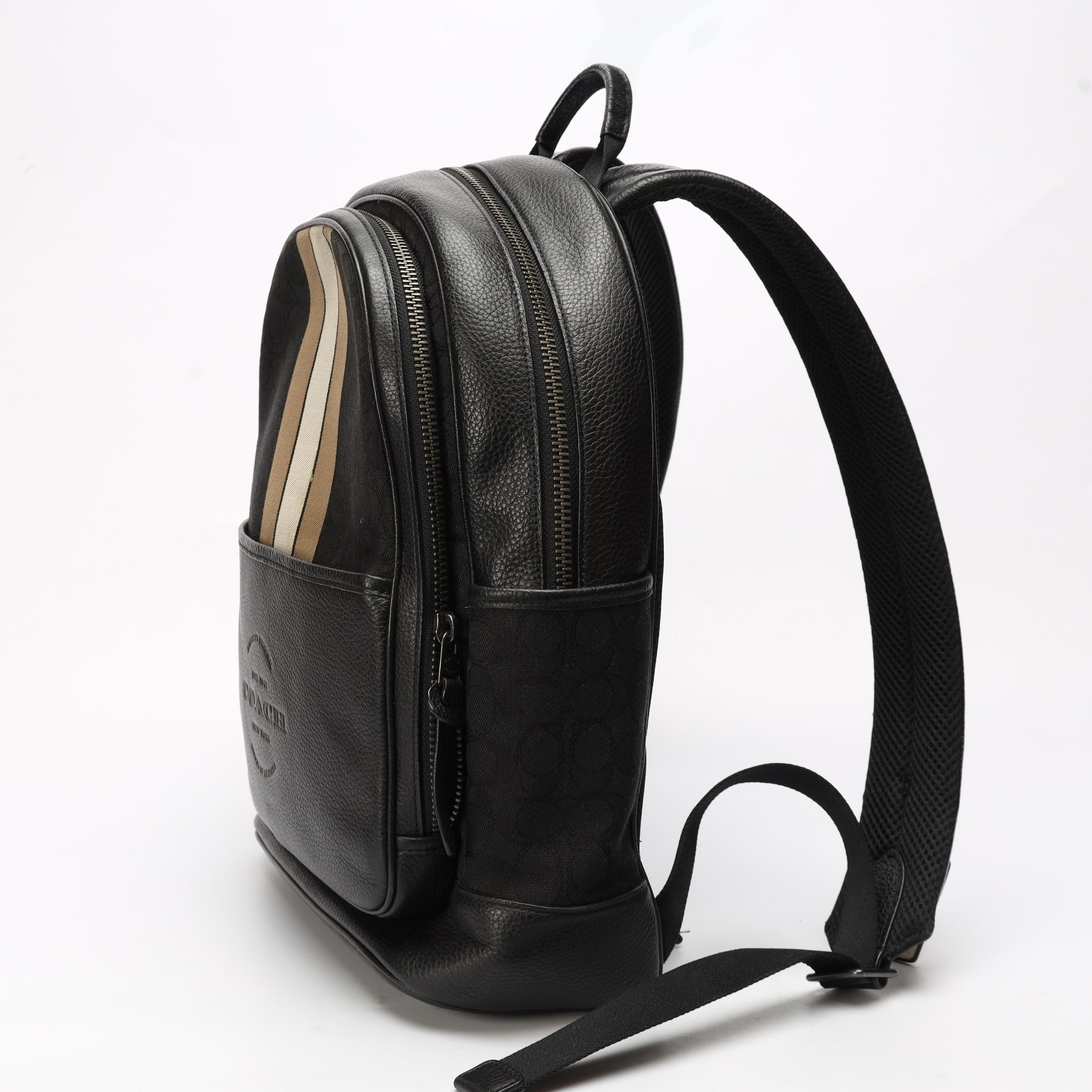 Coach Thompson Backpack In Signature Jacquard