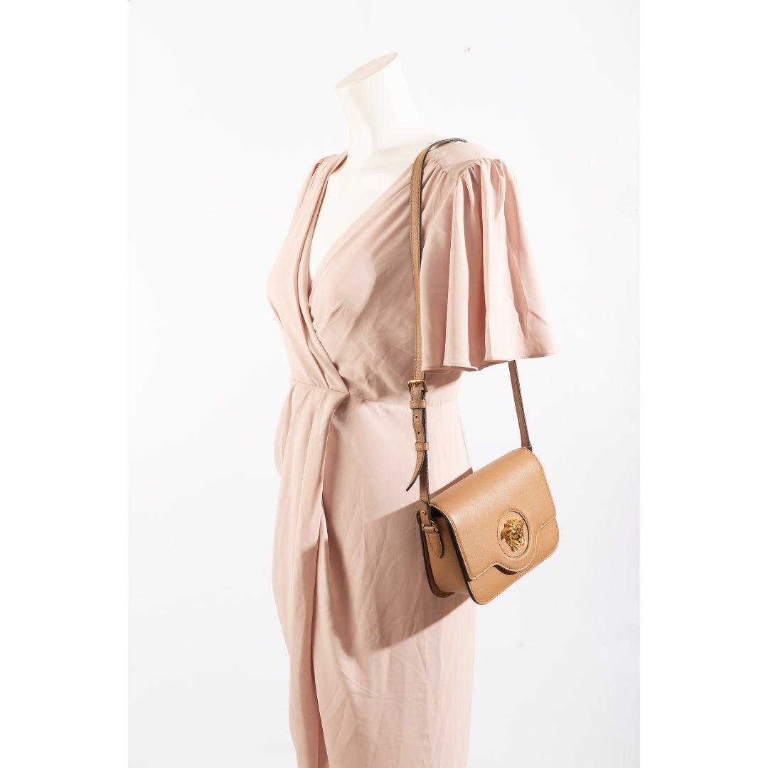 Verace La Medusa Brown Crossbody Bag