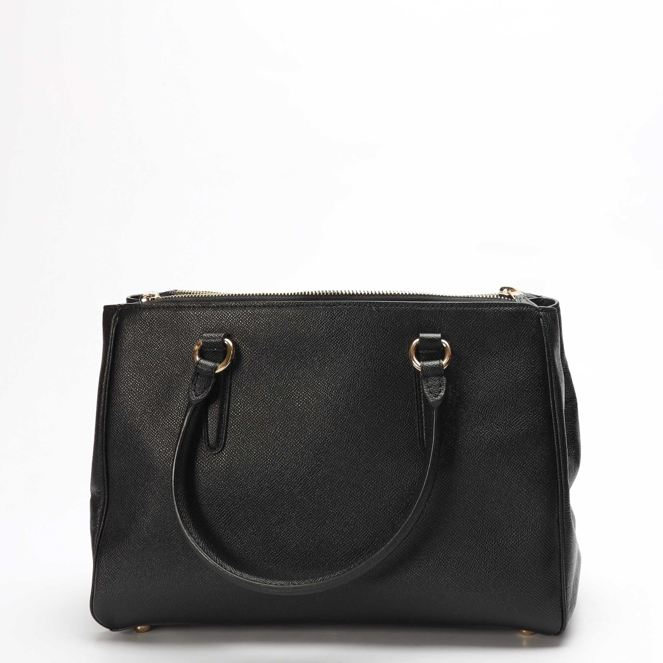 Coach Black Tatum Carryall Satchel