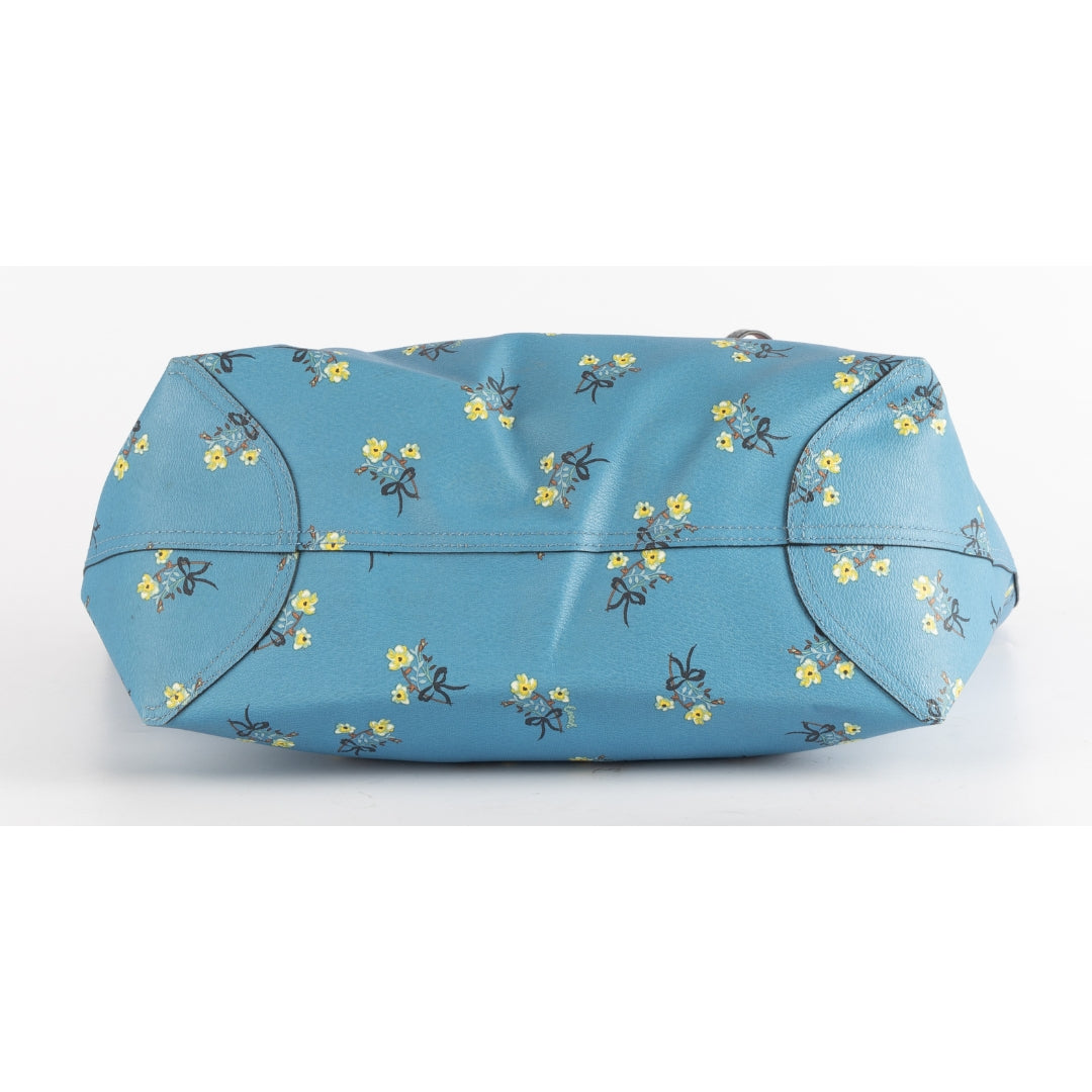 Coach Floral Bow Print City Tote