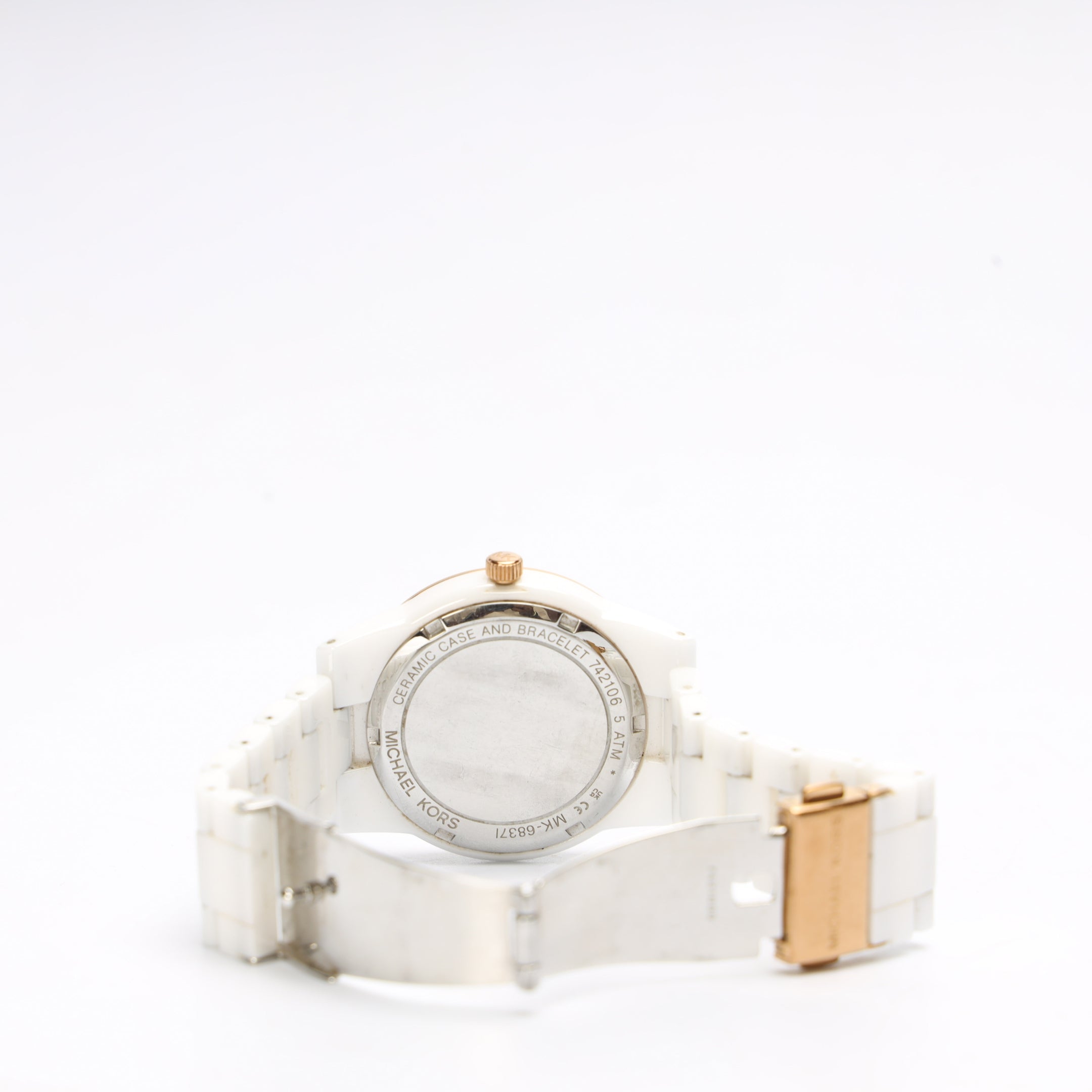 Michael Kors Ritz White Analogue Watch
