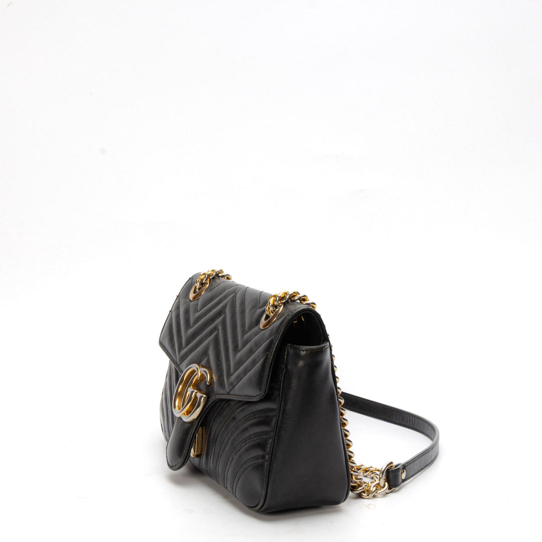 Gucci GG Marmont Black Shoulder Bag