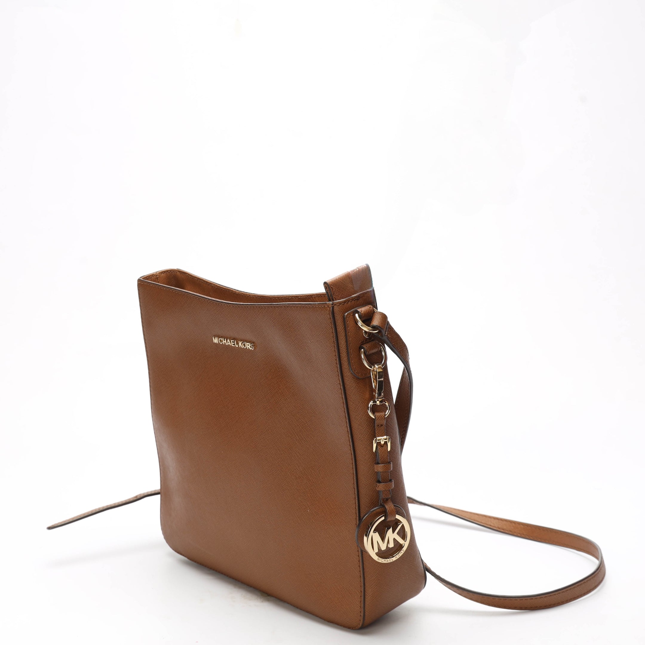 Michael Kors Tan Jet Set Travel Small Messenger Bag