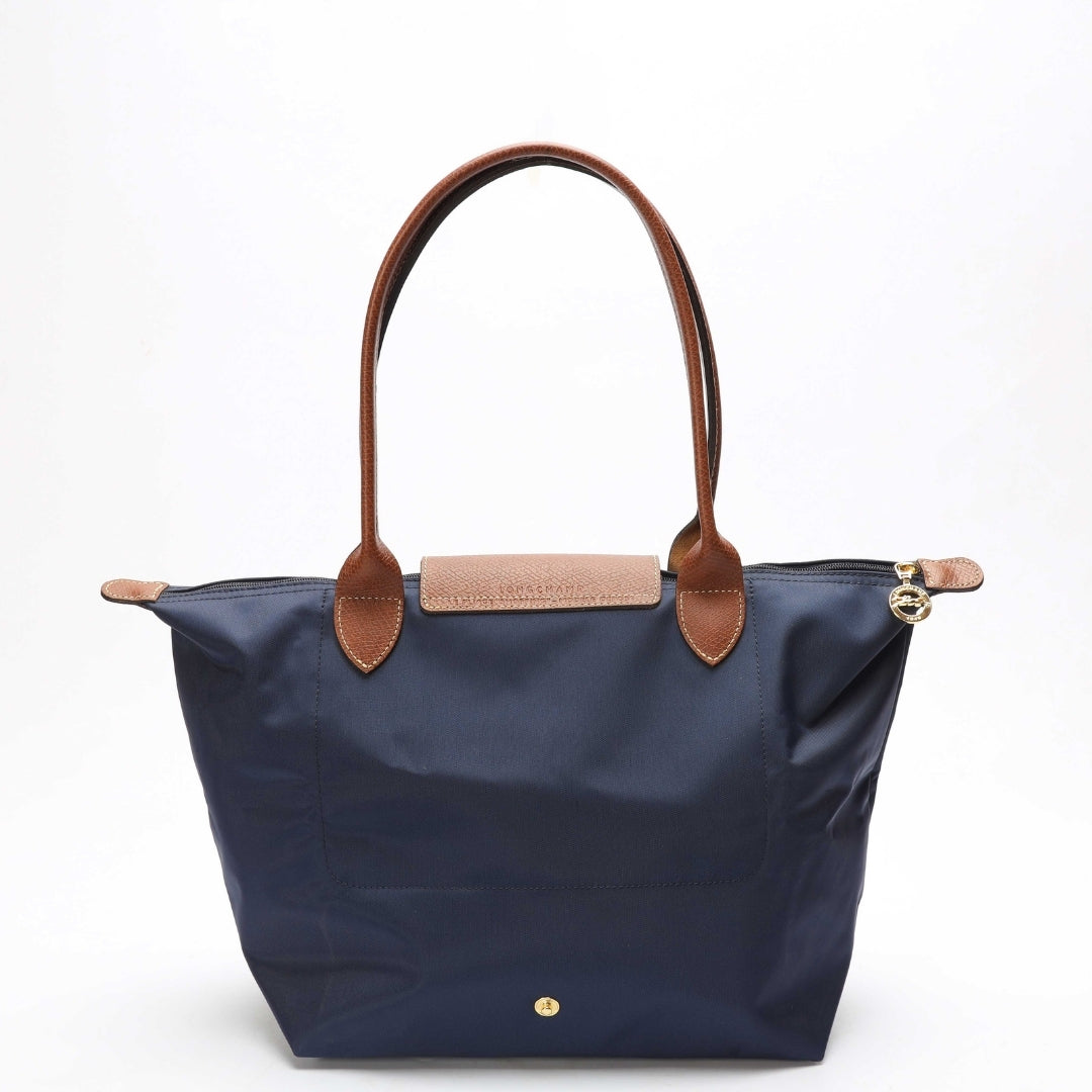 Longchamp Navy Blue Le Pliage Tote