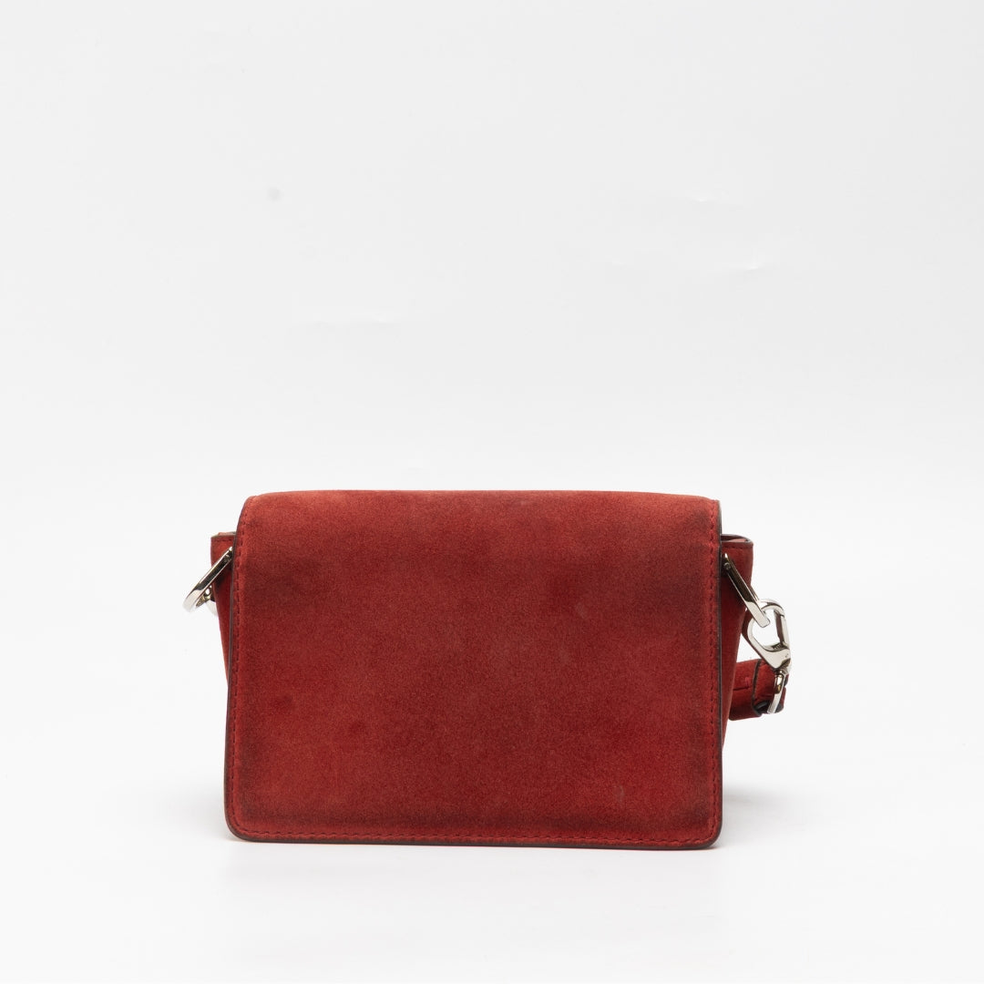 Tod's Suede Double T Crossbody Bag