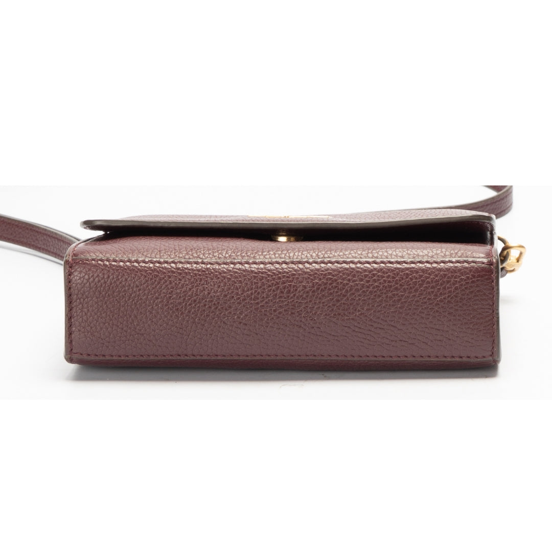 Tory Burch Britten Leather Crossbody Bag