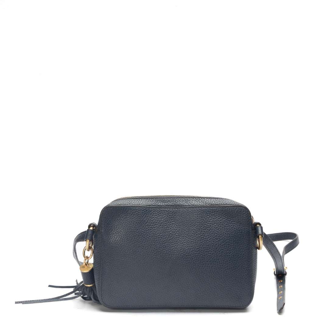 Michael Kors Blue Jet Set Studded Shoulder Bag