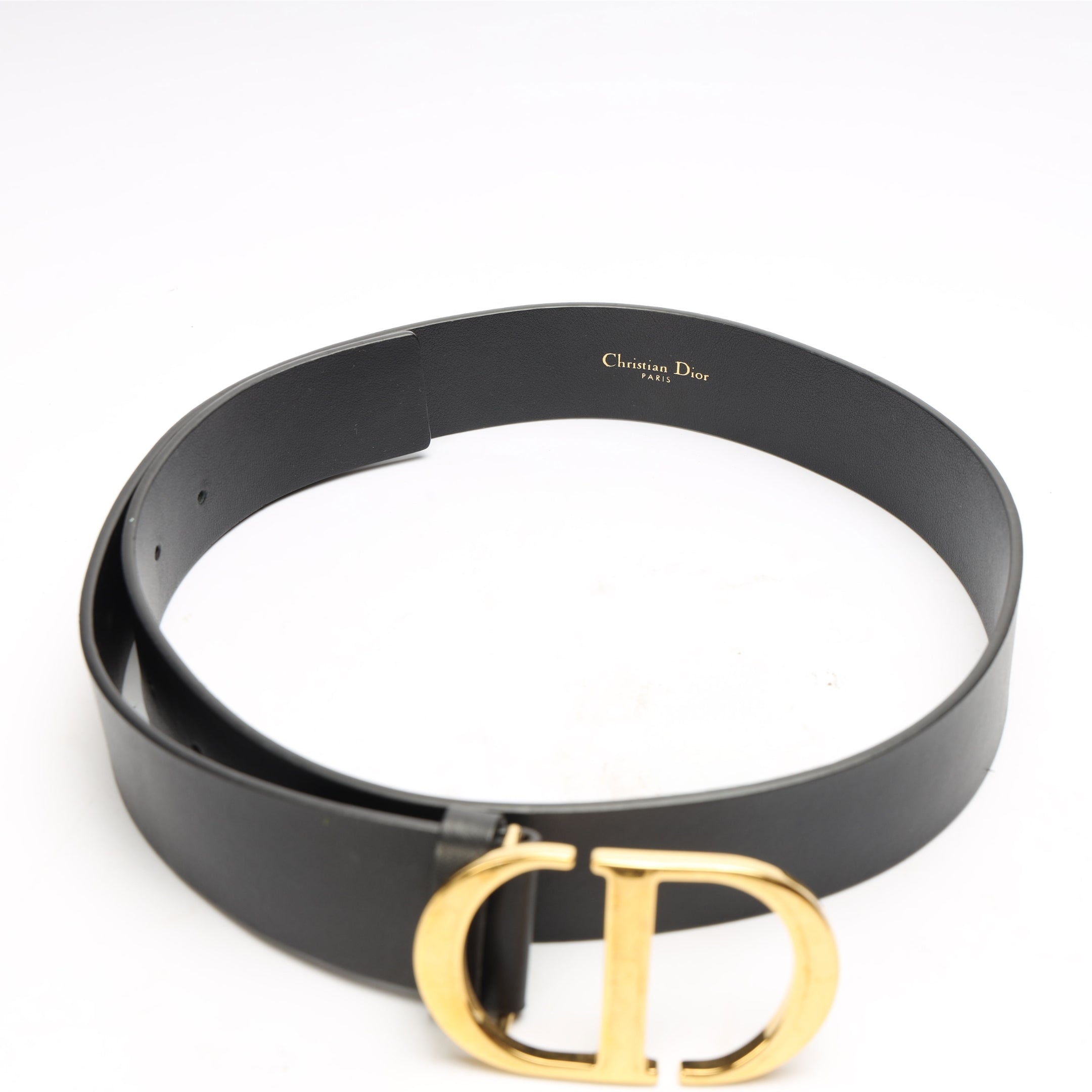 Dior 30 Montaigne Black Belt