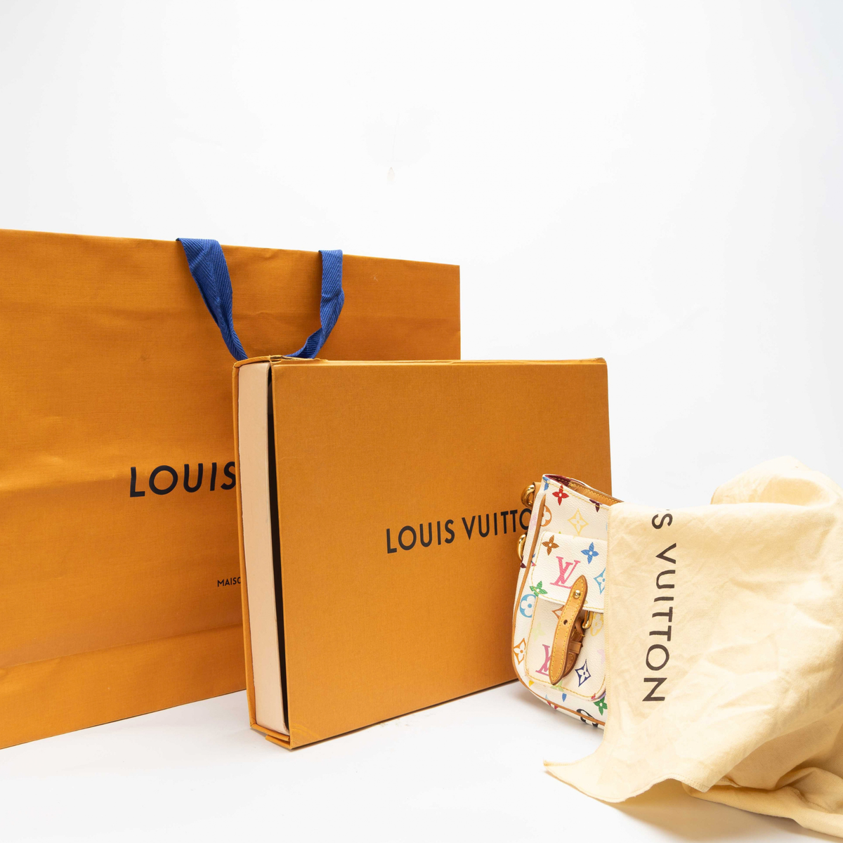 Louis Vuitton White Monogram Multi Lodge Shoulder Bag