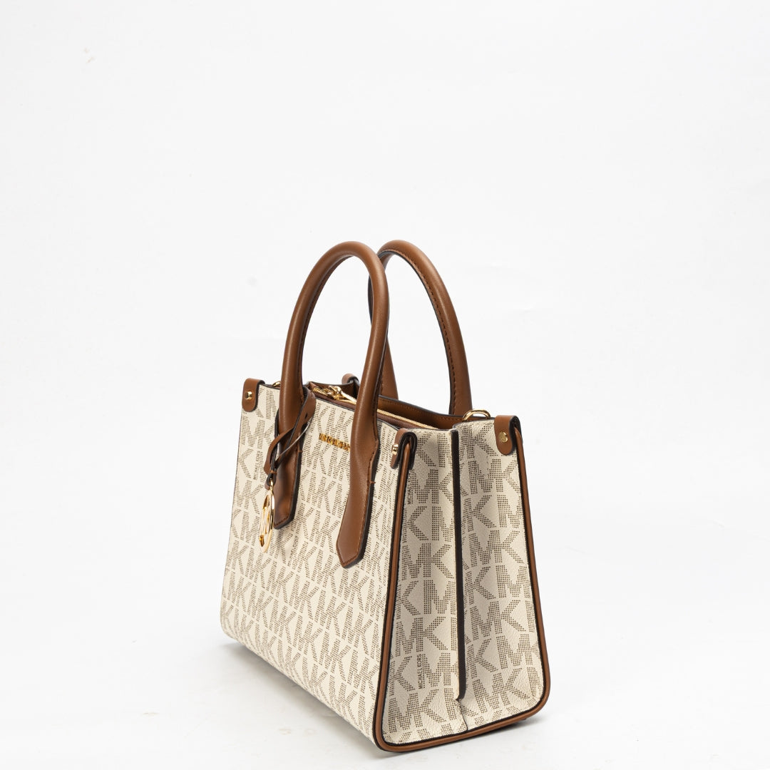 Michael Kors Jet Set Vanilla Convertible Satchel