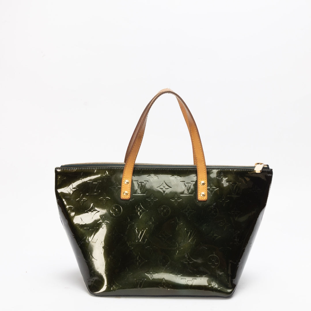 Louis Vuitton Green Nuit Monogram Vernis Bellevue Bag