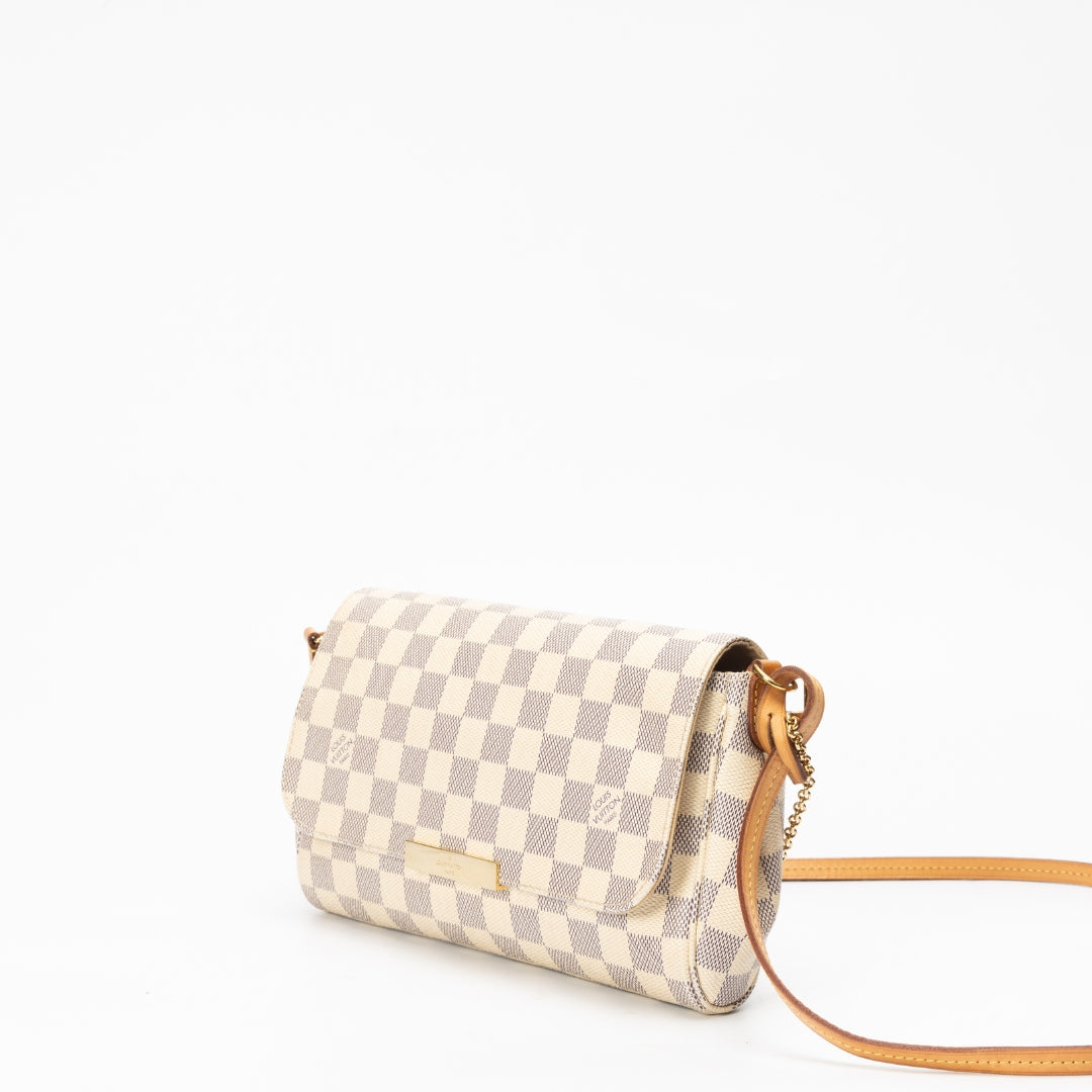 Louis Vuitton Damier Azur Favourite MM Bag