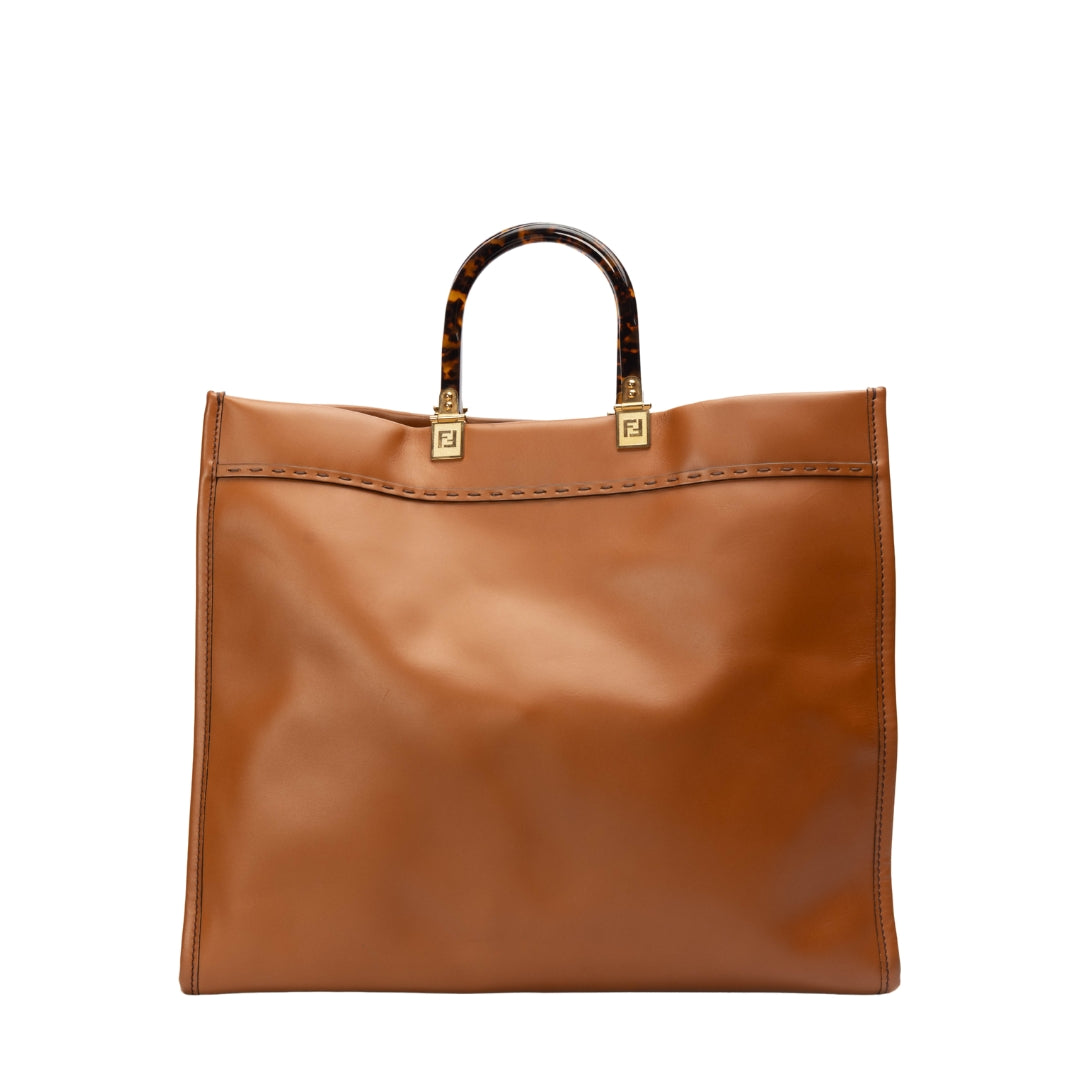 Fendi Brown Sunshine Tote