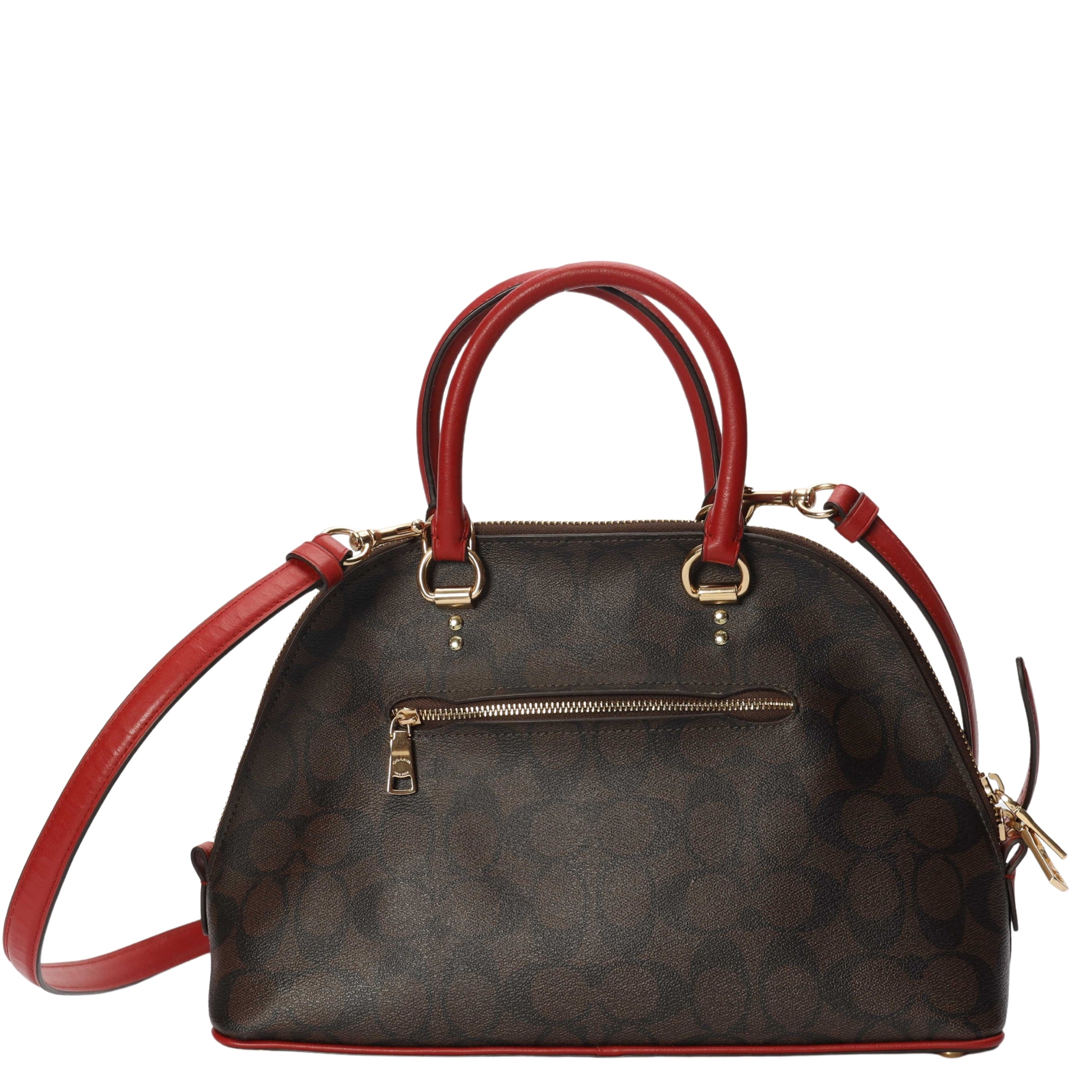 Coach Katy Signature Canvas Satchel