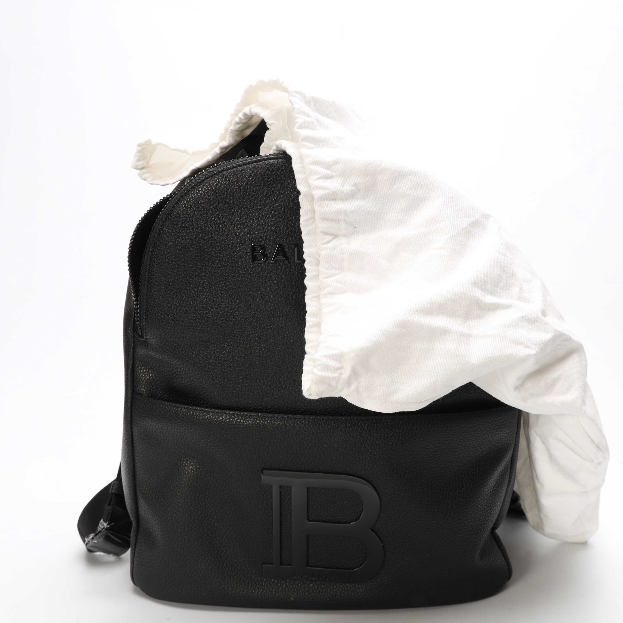 Balmain Black Backpack
