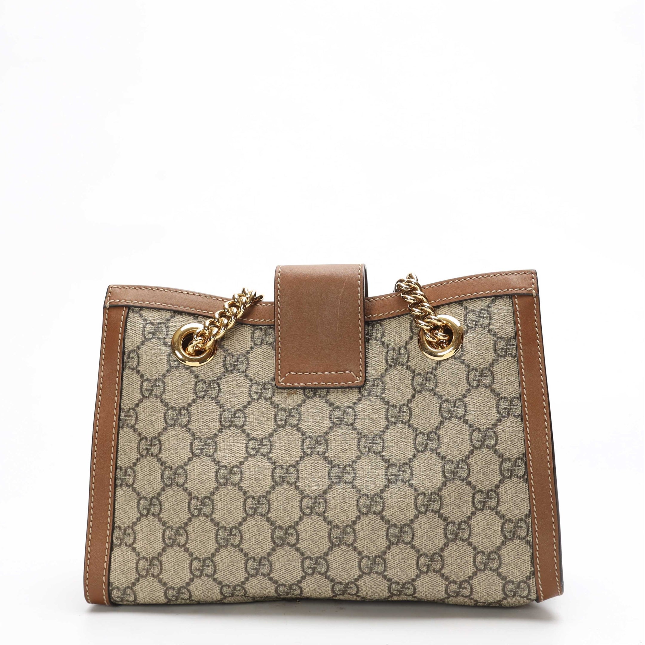 Gucci Padlock GG Canvas Shoulder Bag