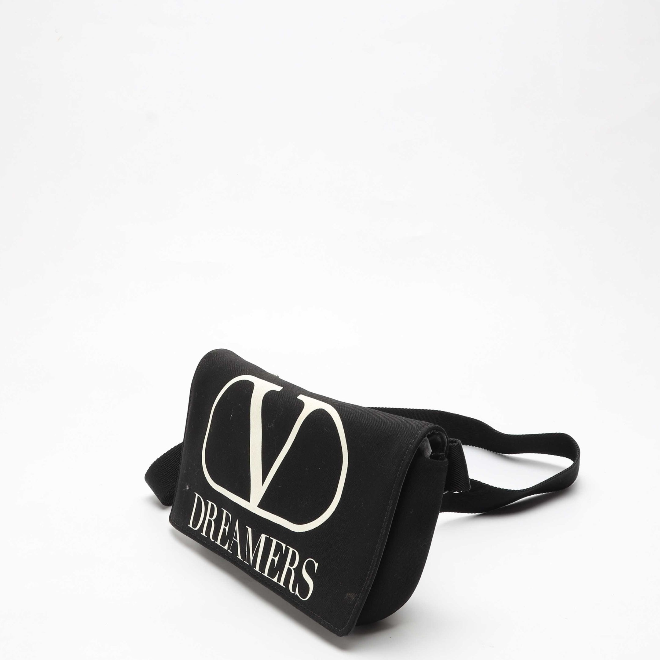 Valentino Dreamers Black VLogo Belt Bag