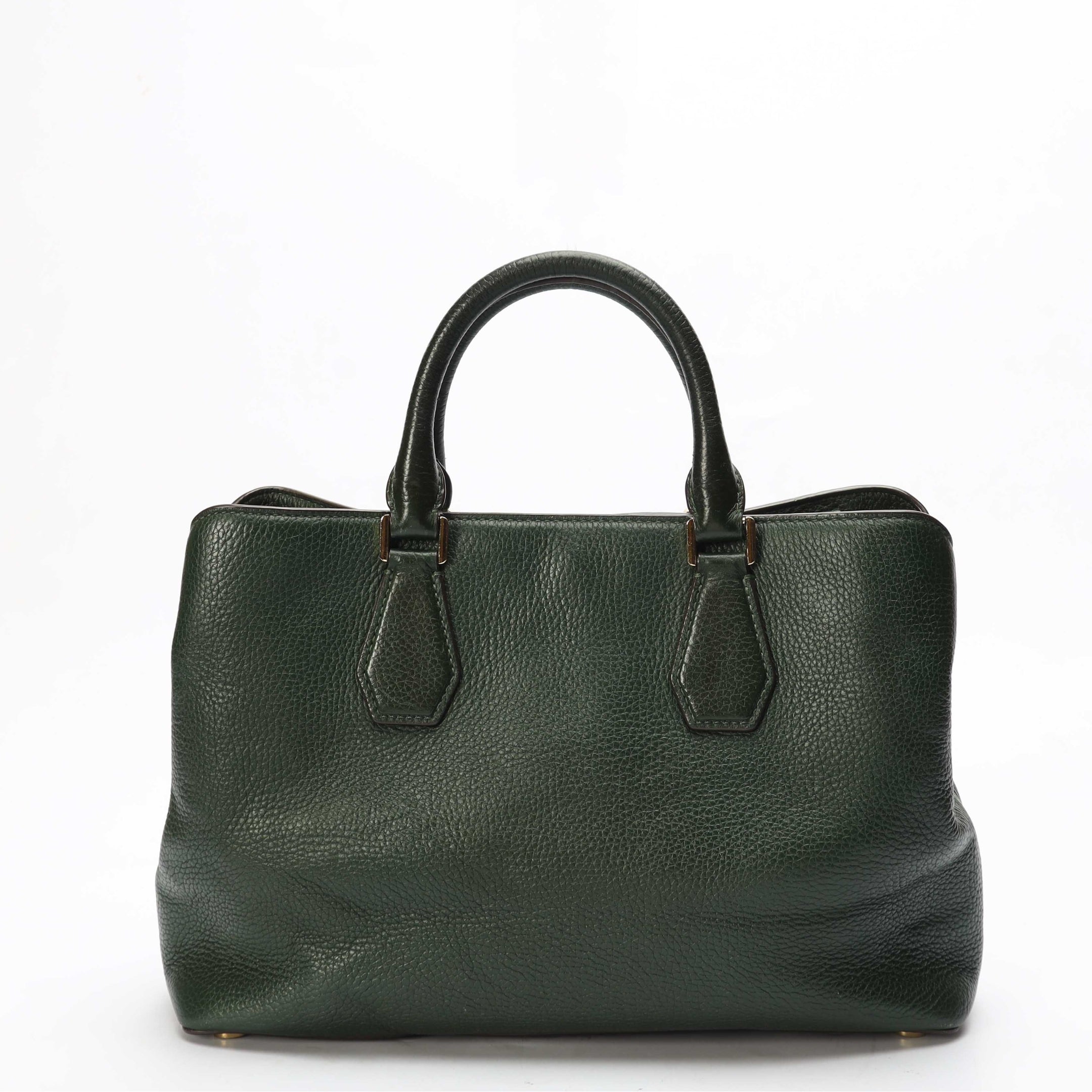 Michael Kors Camille Large Green Satchel
