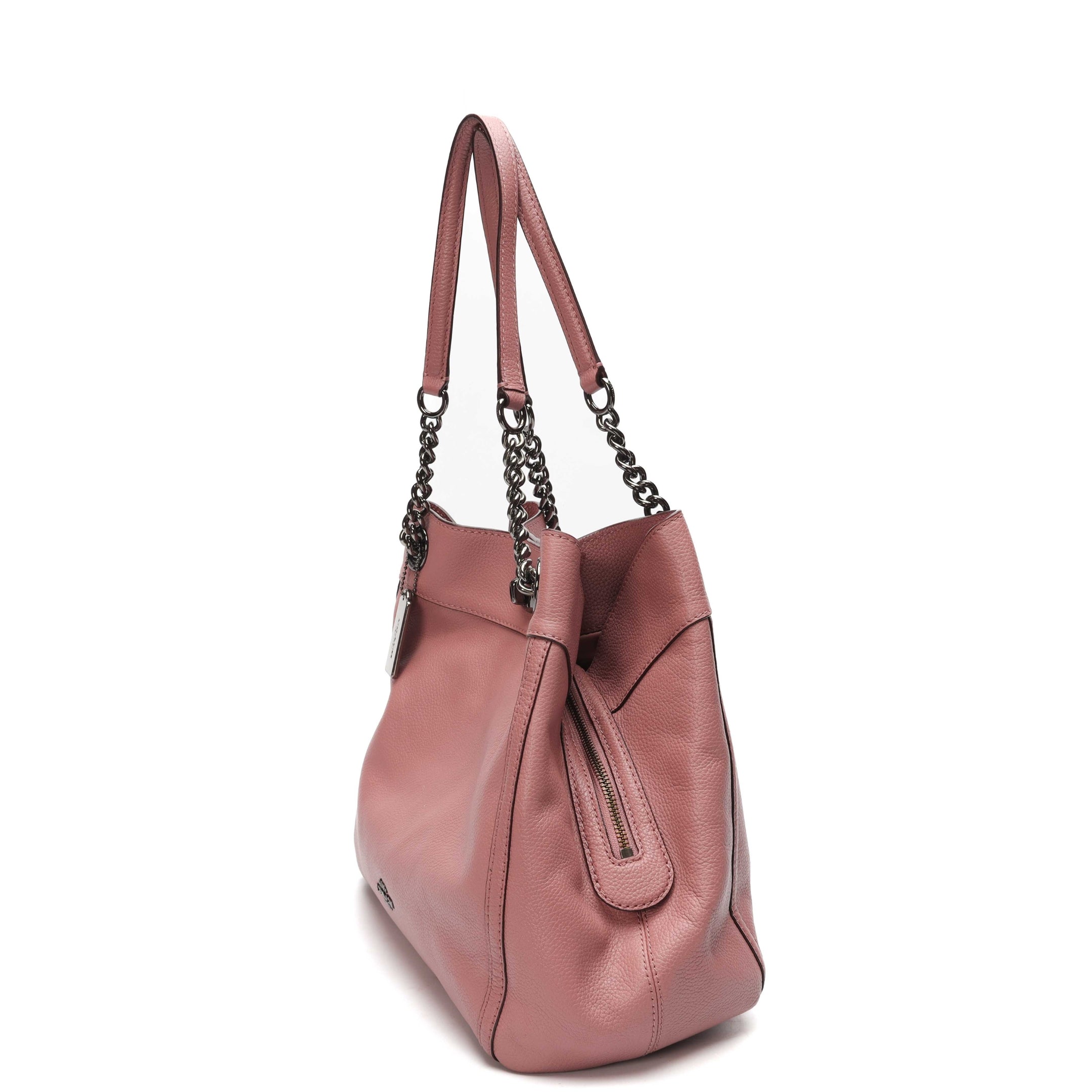 Coach Pink Edie Shoulder Bag