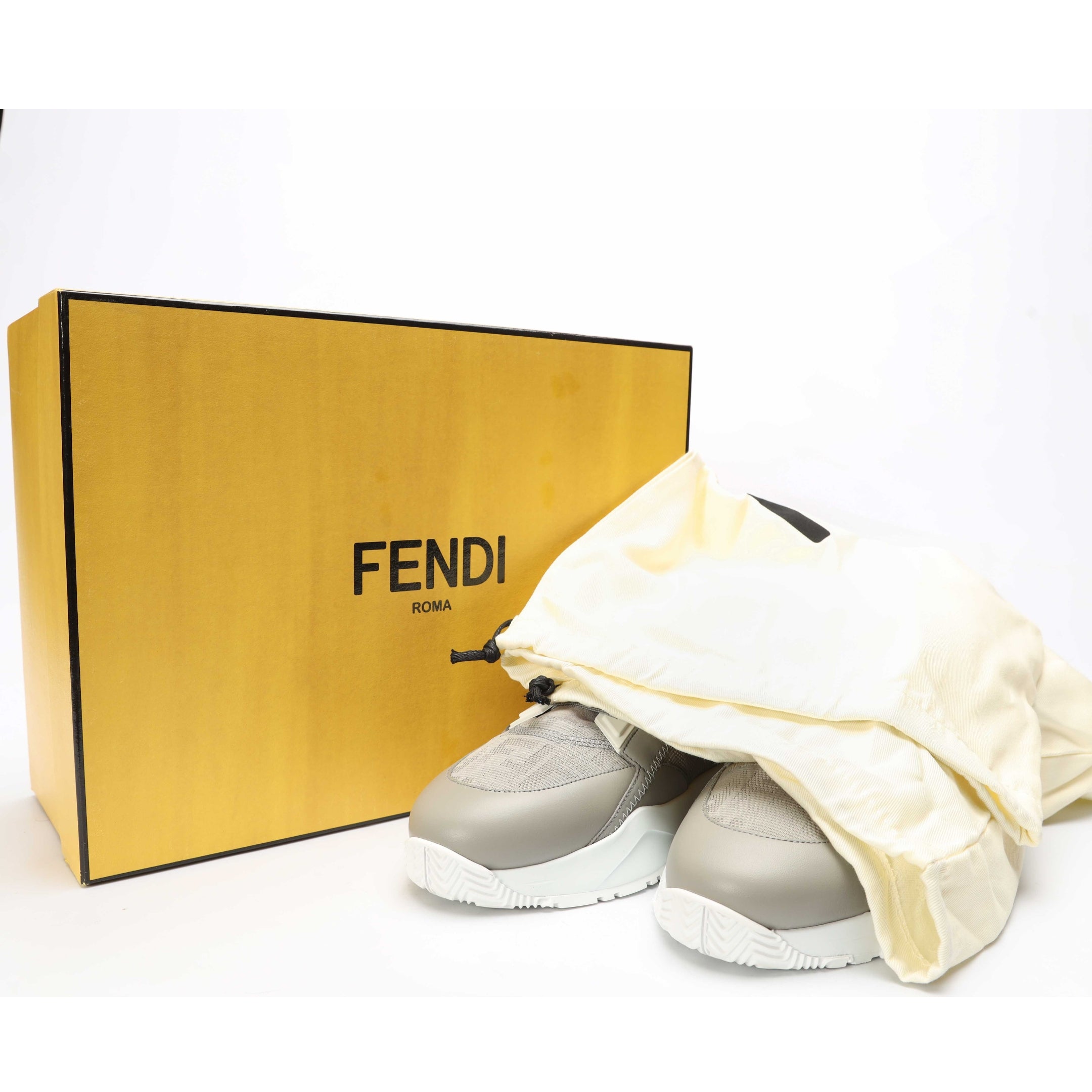 Fendi Flow Grey Sneakers