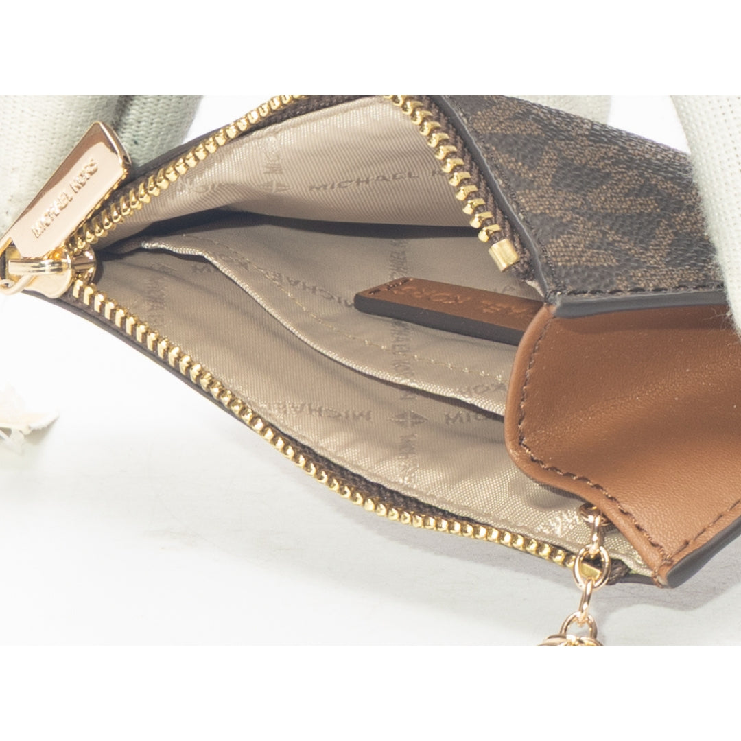 Michael Kors Jet Set Brown Logo Small Wallet