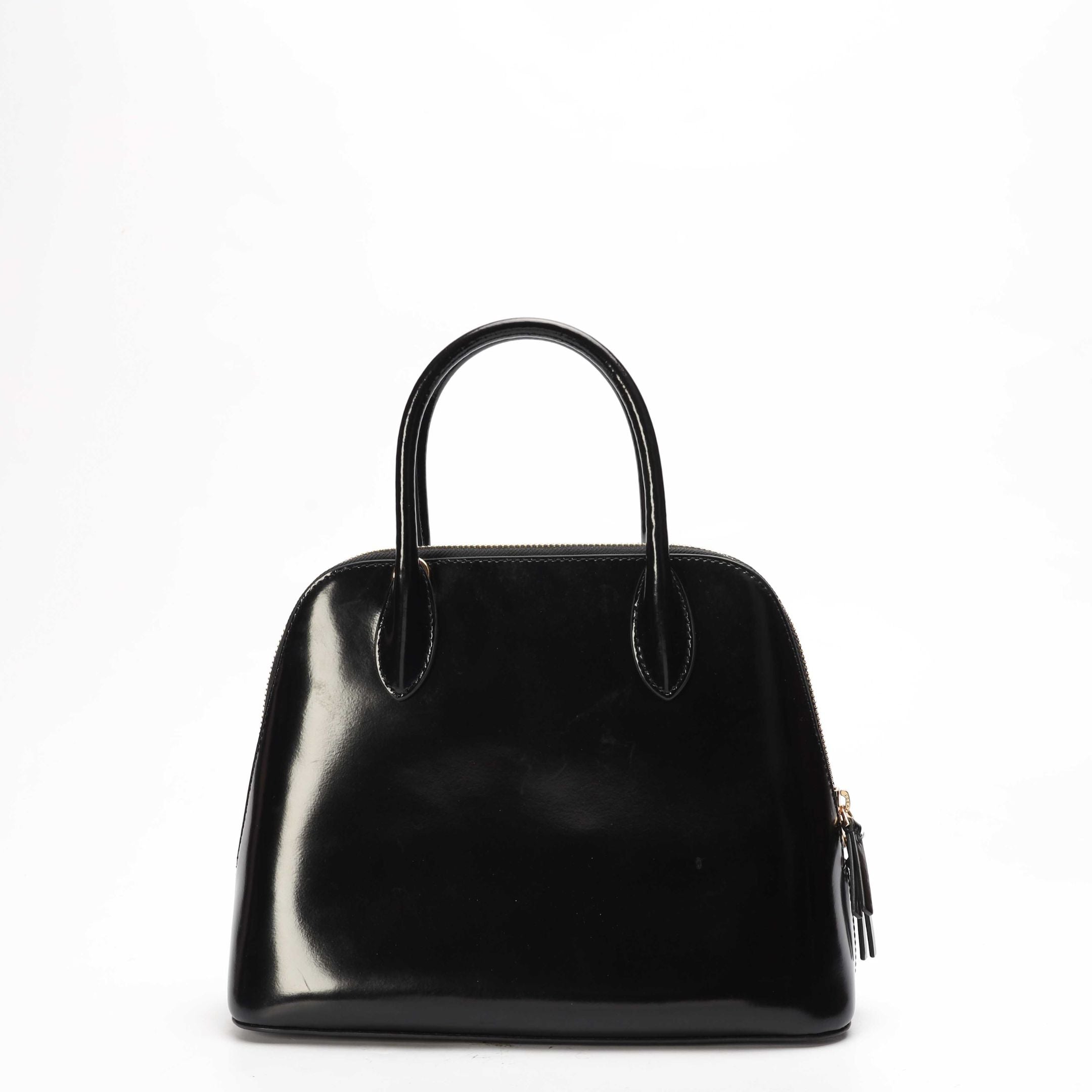 Tory Burch Emerson Patent Dome Satchel