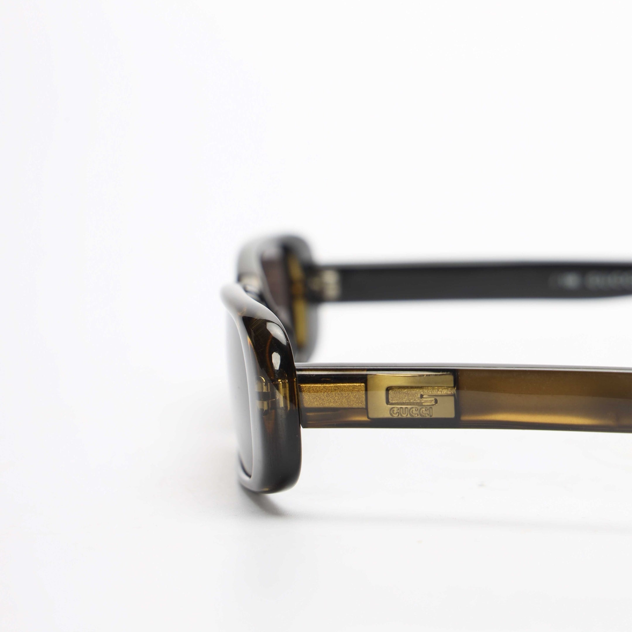 Gucci Retro Rectangle Chrome Sunglasses