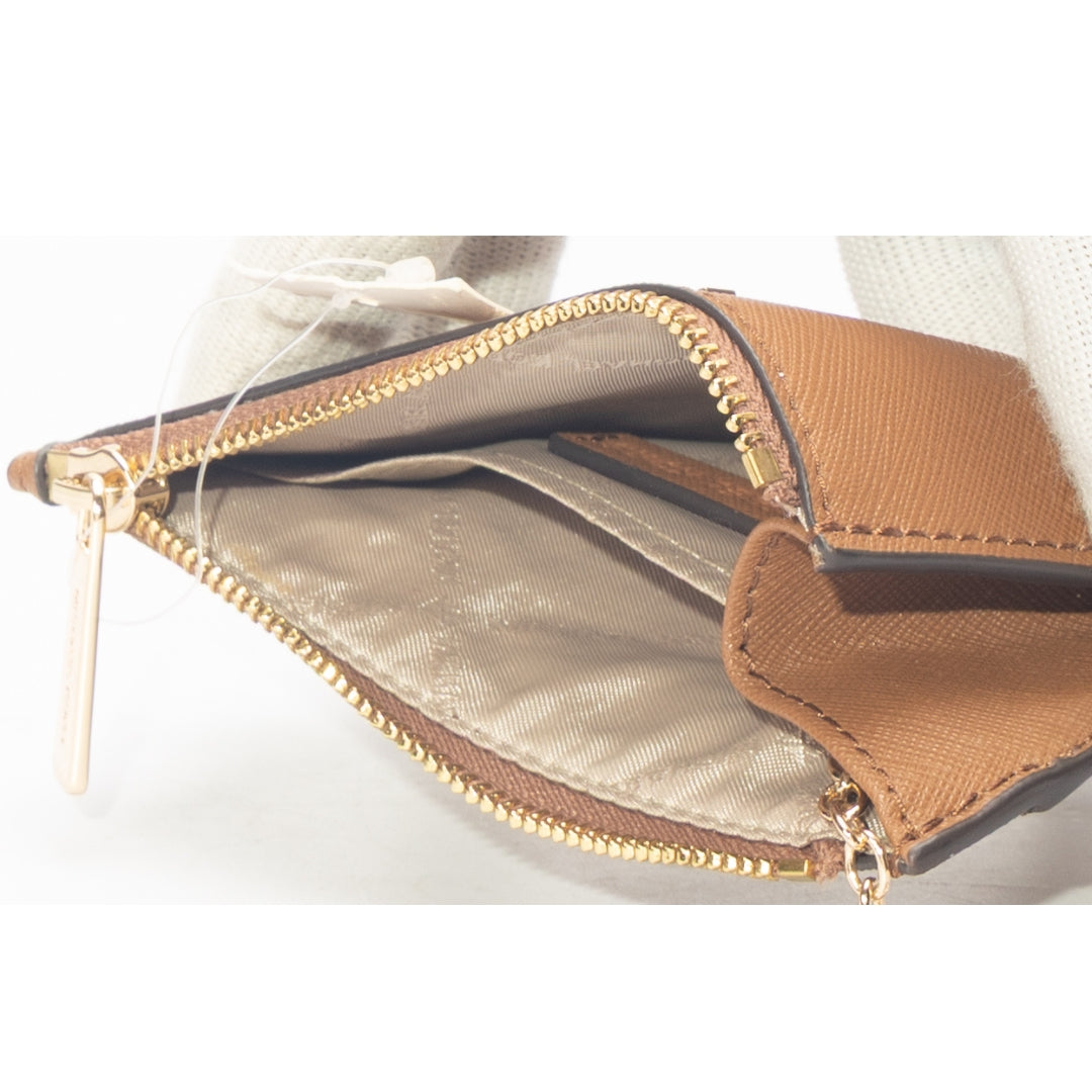 Michael Kors Brown Small Jet Set Leather Wallet