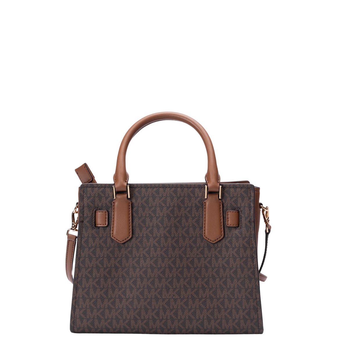 Michael Kors Dark Brown Hamilton Small Satchel