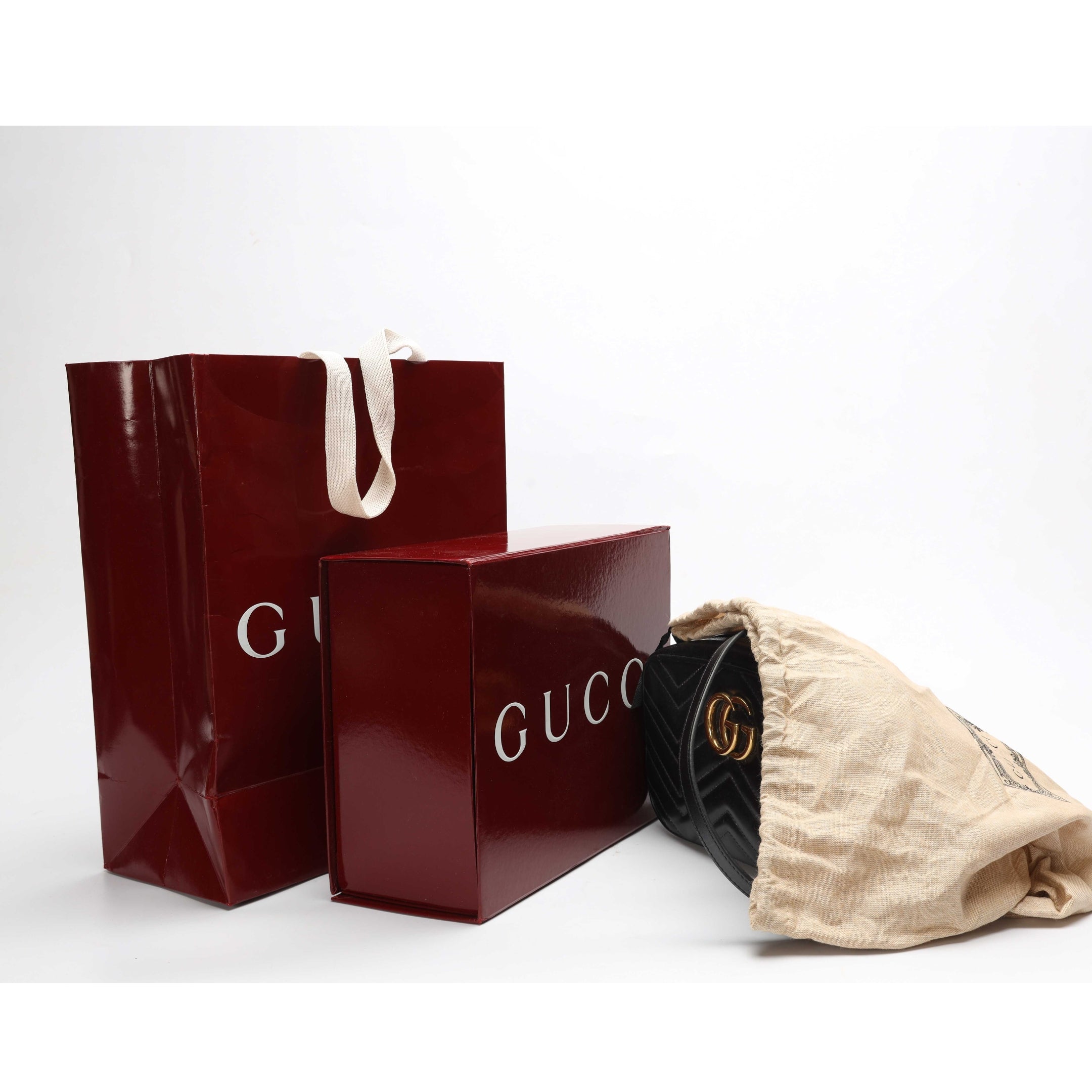 Gucci GG Marmont Black Small Camera Bag