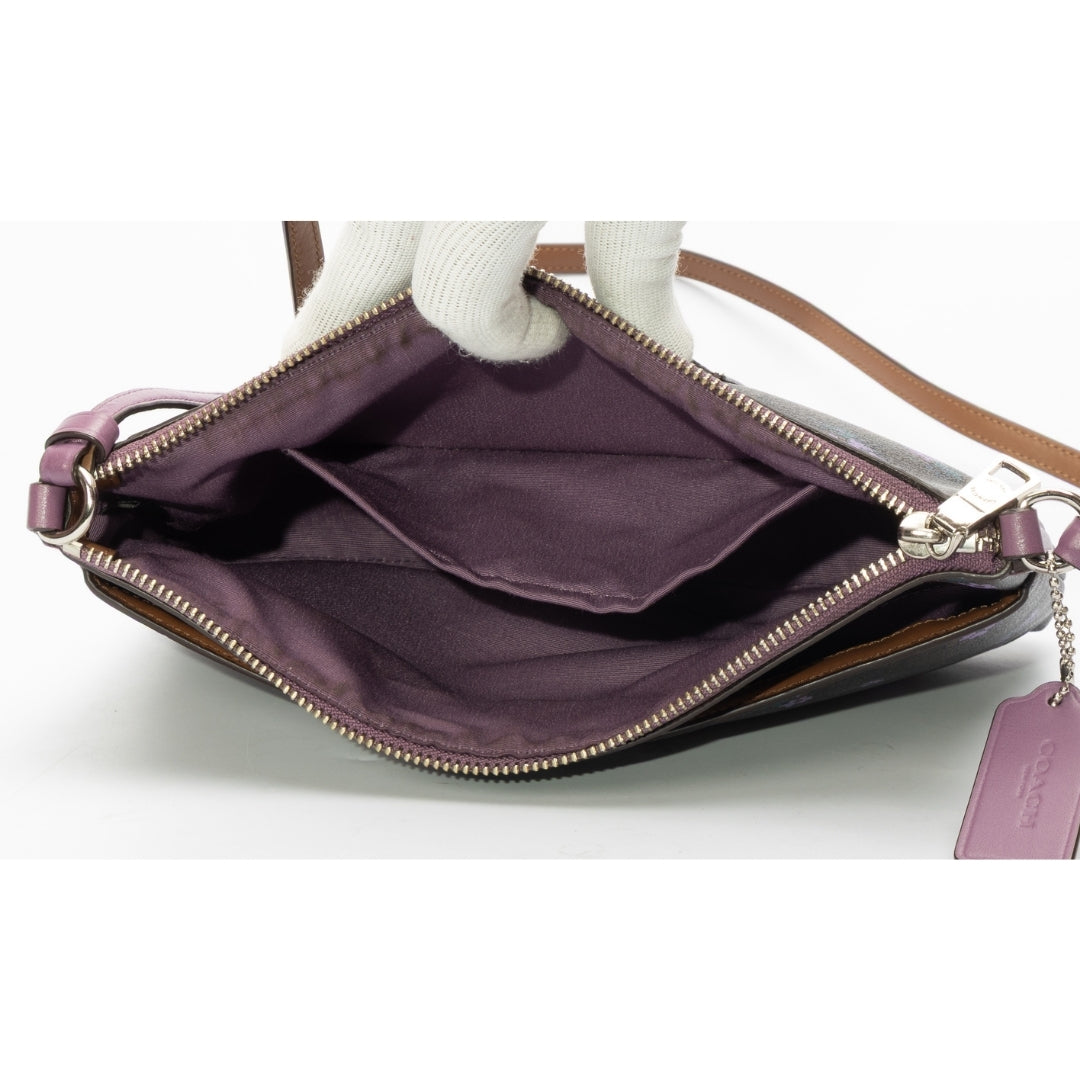 Coach Floral Print Crossbody