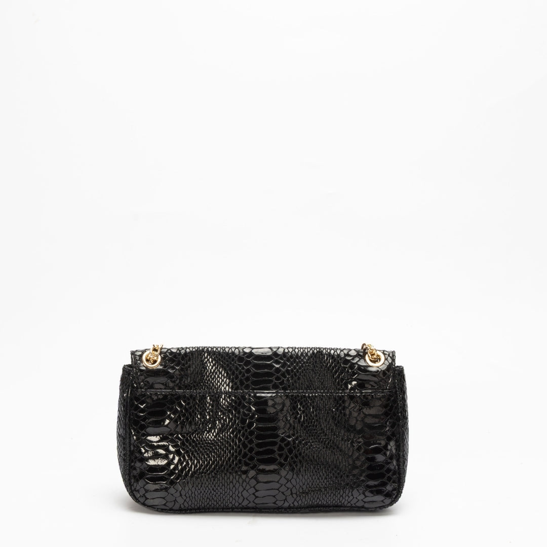 Michael Kors Greenwich Small Crocodile Embossed Leather Crossbody Bag
