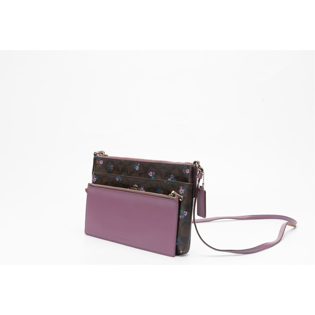 Coach Floral Print Crossbody