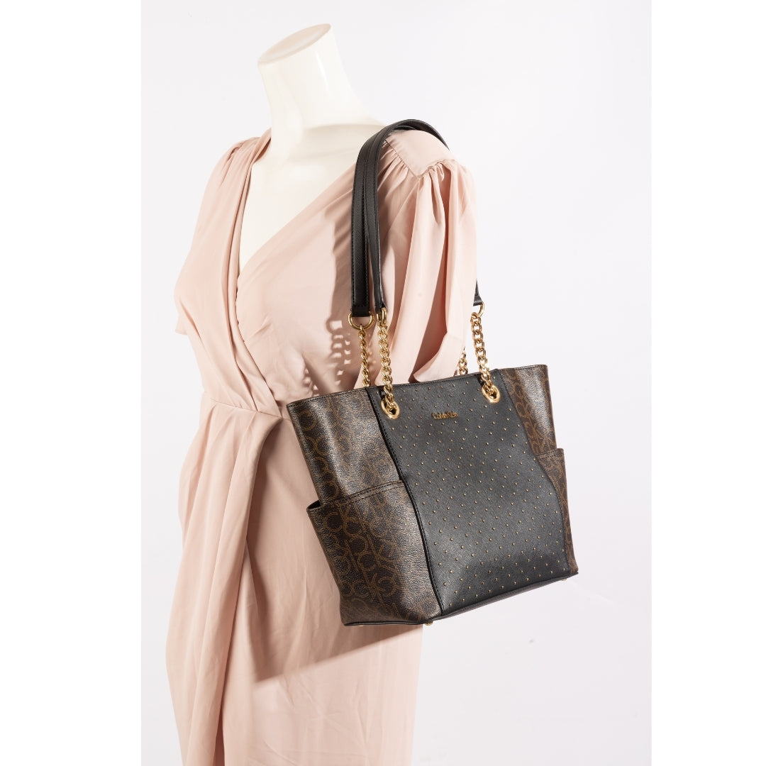Calvin Klein Logo Print Tote Bag
