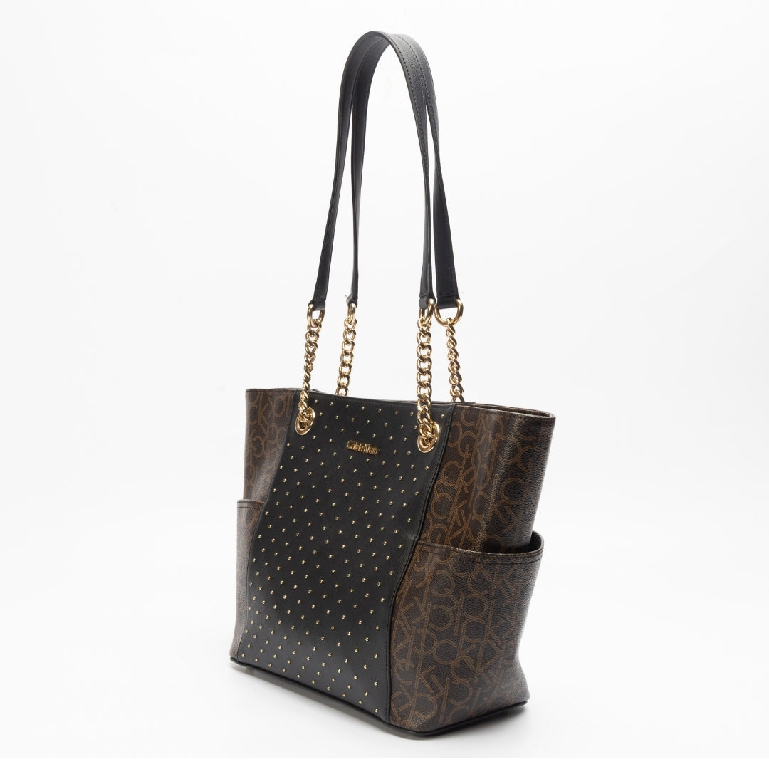 Calvin Klein Logo Print Tote Bag