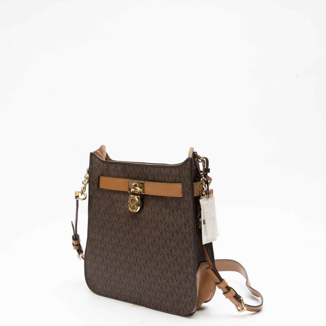 Michael Kors Hamilton Medium North South Messenger Bag