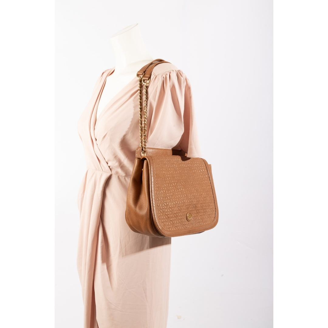 Tory Burch Marion Quilted Leather Saddle Bag