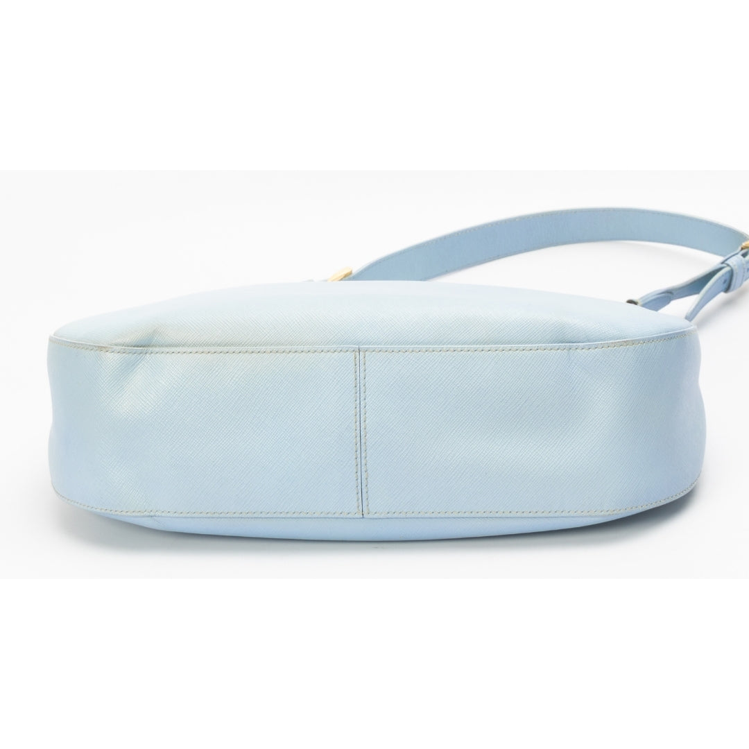 Prada Lago Saffiano Lux Leather Hobo