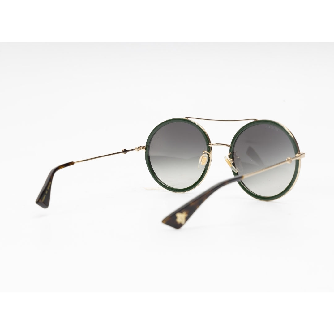 Gucci Metal Round Frame Sunglasses