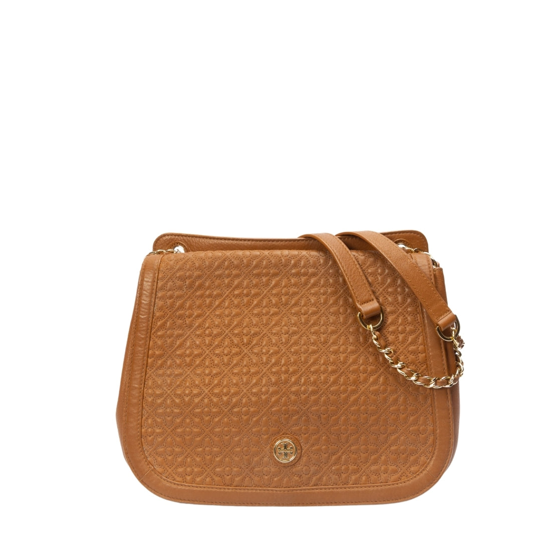 Tory Burch Marion Quilted Leather Saddle Bag