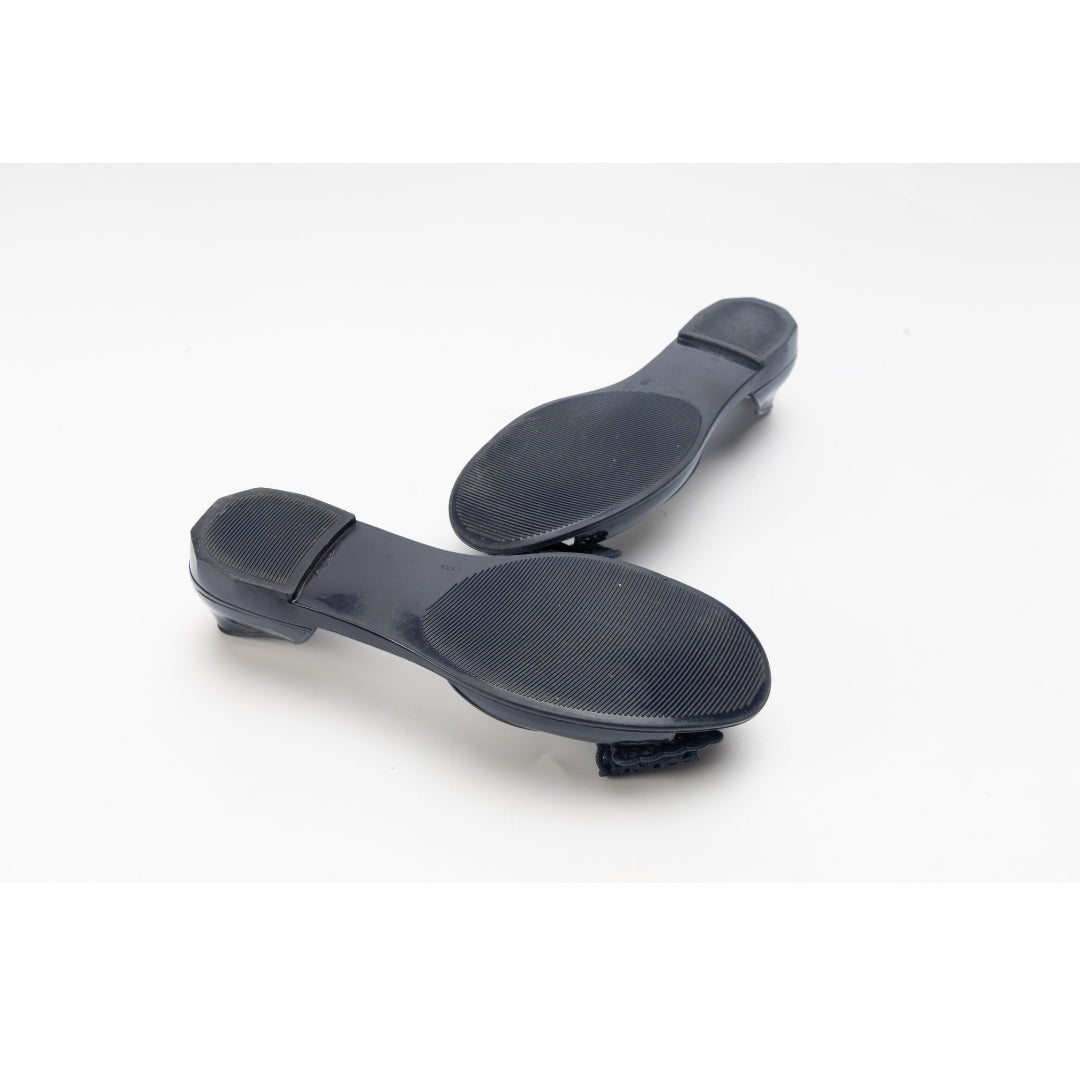 Salvatore Ferragamo Jelly Barbados Bow Flats