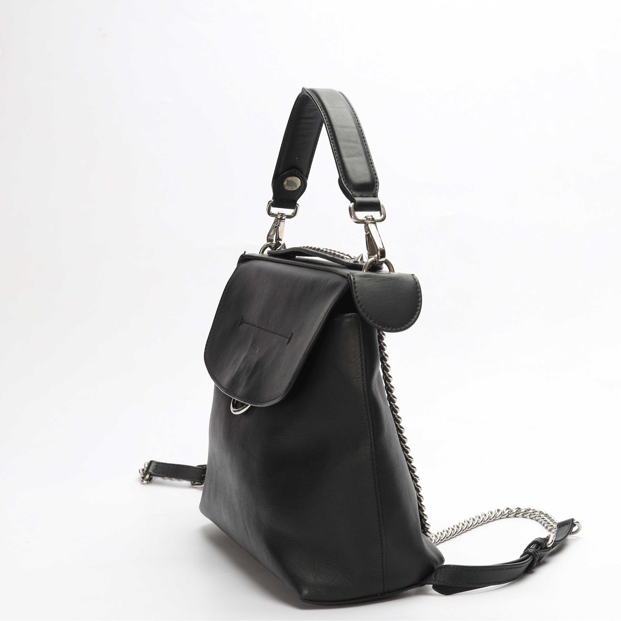 Fendi Black Back to School Backpack