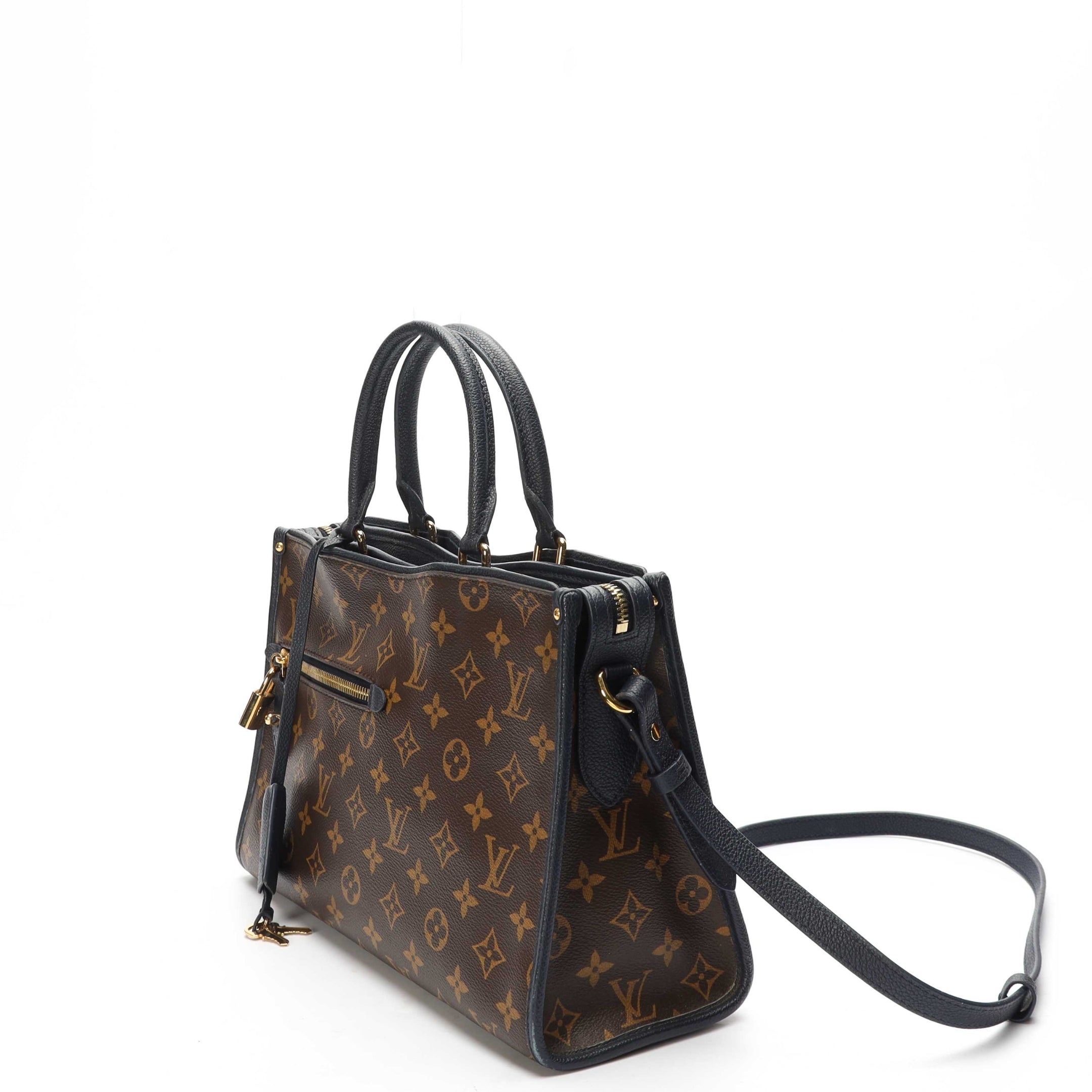Louis Vuitton Brown Monogram Popincourt MM Satchel