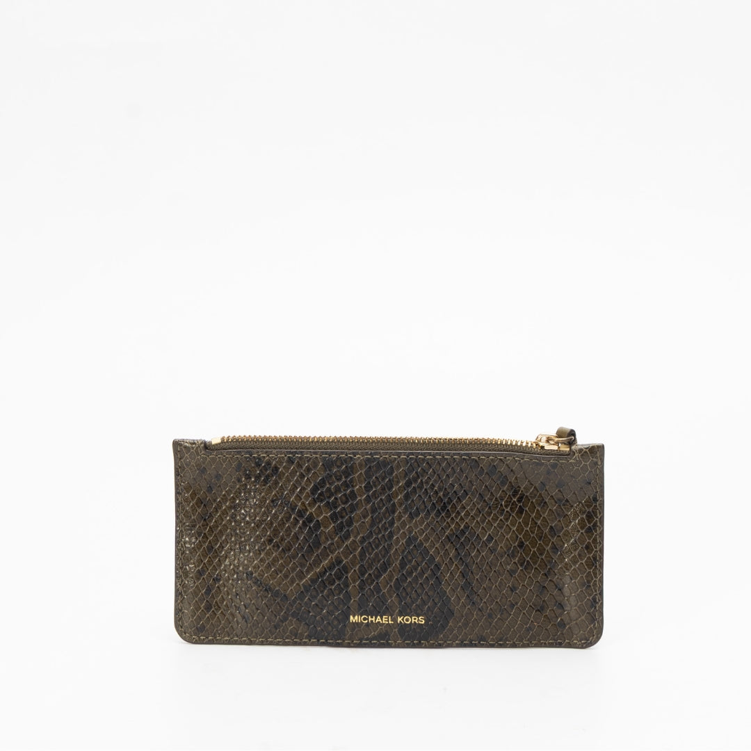 Michael Kors Olive Convertible Chain Wallet