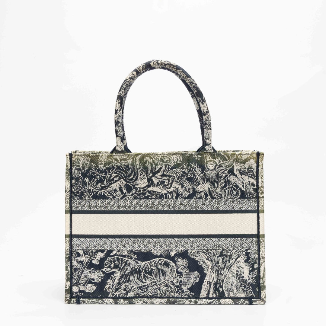 Dior Large Reverse Embroidery Book Tote