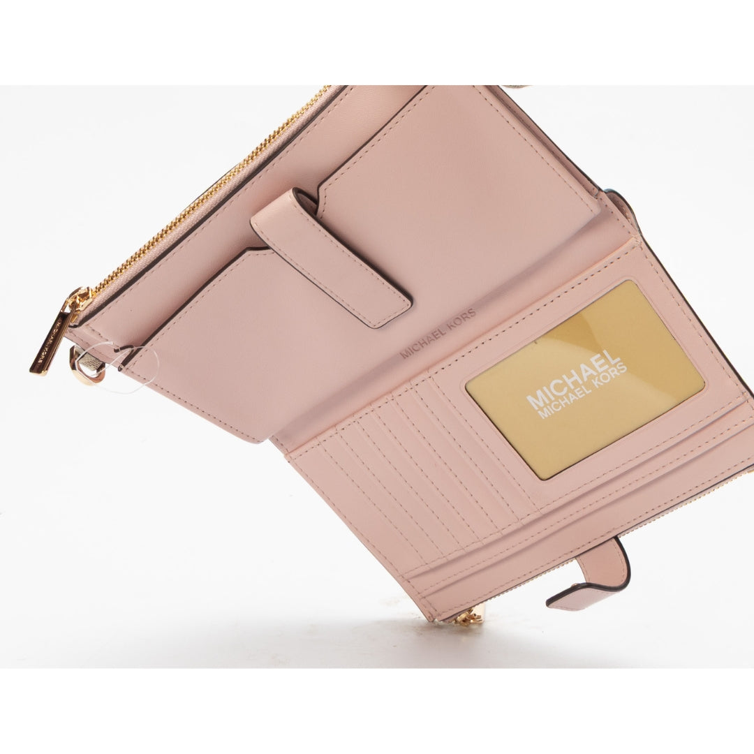 Michael Kors Jet Set Travel Signature Logo Smartphone Wallet