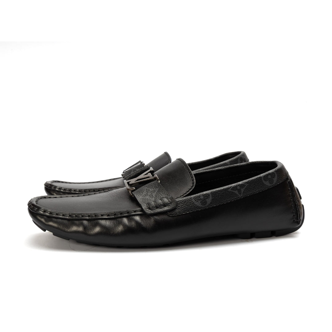 Louis Vuitton Black Monte Carlo Moccasin